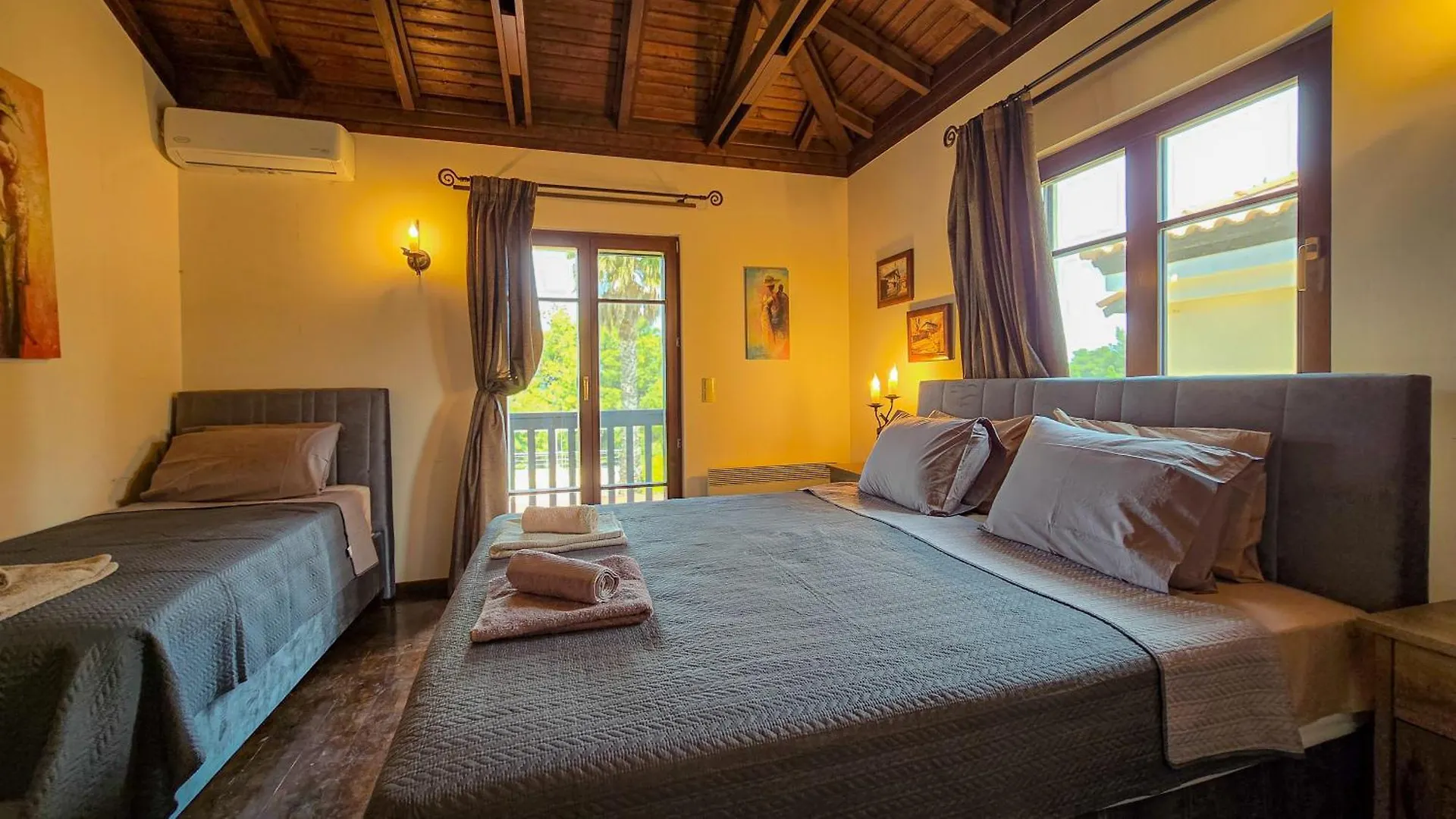 Villa Palma Posidi With Private Pool Kalandra