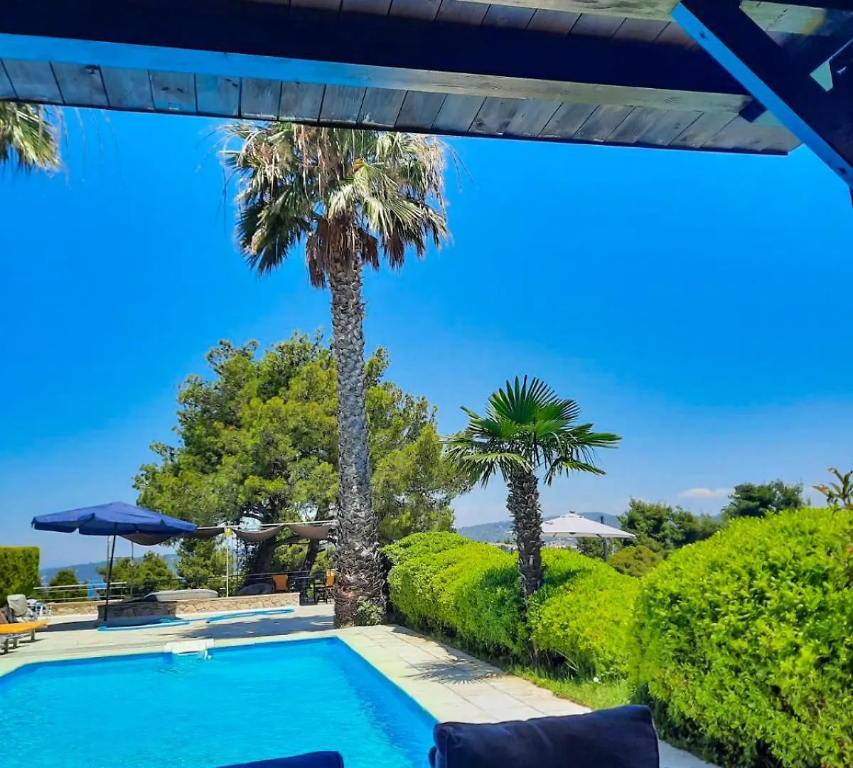 Villa Palma Posidi With Private Pool Kalandra Greece