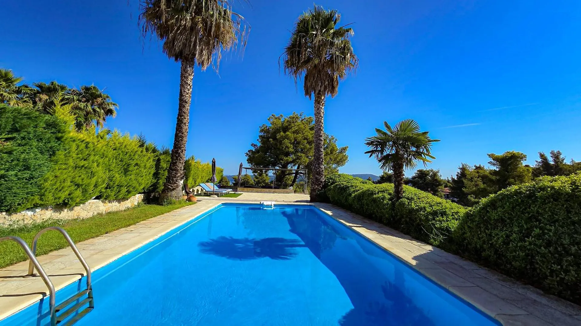 Villa Palma Posidi With Private Pool Kalandra Greece